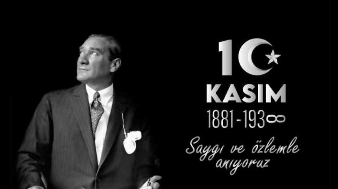 10 Kasım Mustafa Kemal  Atatürk'ü  Anma Programı