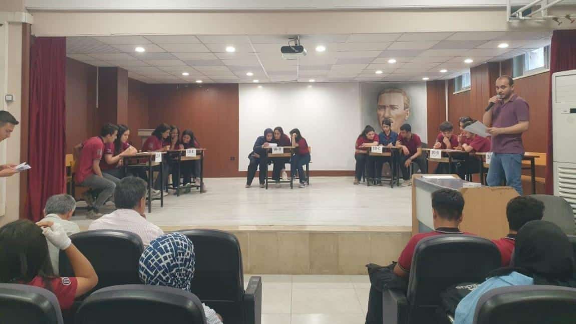 10. Sınıflar Arası Gerçekleştirilen Bilgi ve Kültür Yarışmasında 10-F Sınıfı 1. Oldu